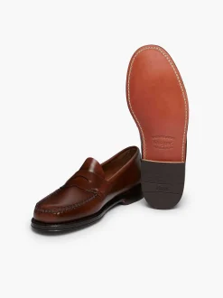 Outlet G.H.BASS Weejuns Logan Penny Loafers Brown