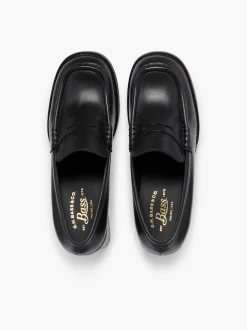 Best G.H.BASS Weejuns Penny Heels Black