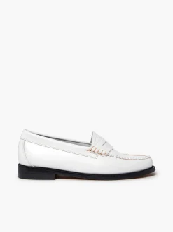 Sale G.H.BASS Weejuns Penny Loafers White
