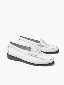 Sale G.H.BASS Weejuns Penny Loafers White