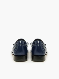 G.H.BASS Weejuns Penny Loafers Navy