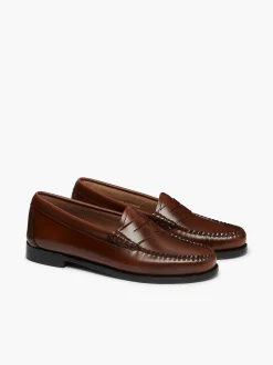 Outlet G.H.BASS Weejuns Penny Loafers Cognac