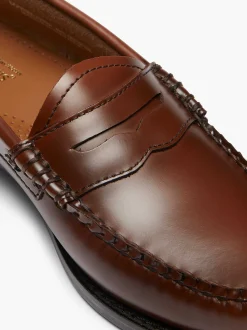 Outlet G.H.BASS Weejuns Penny Loafers Cognac