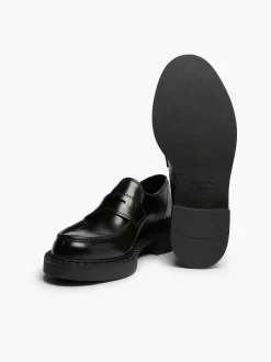 Sale G.H.BASS Weejuns Penny Mules Black