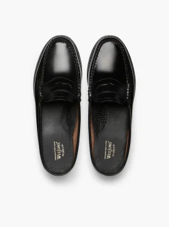 Sale G.H.BASS Weejuns Penny Mules Black