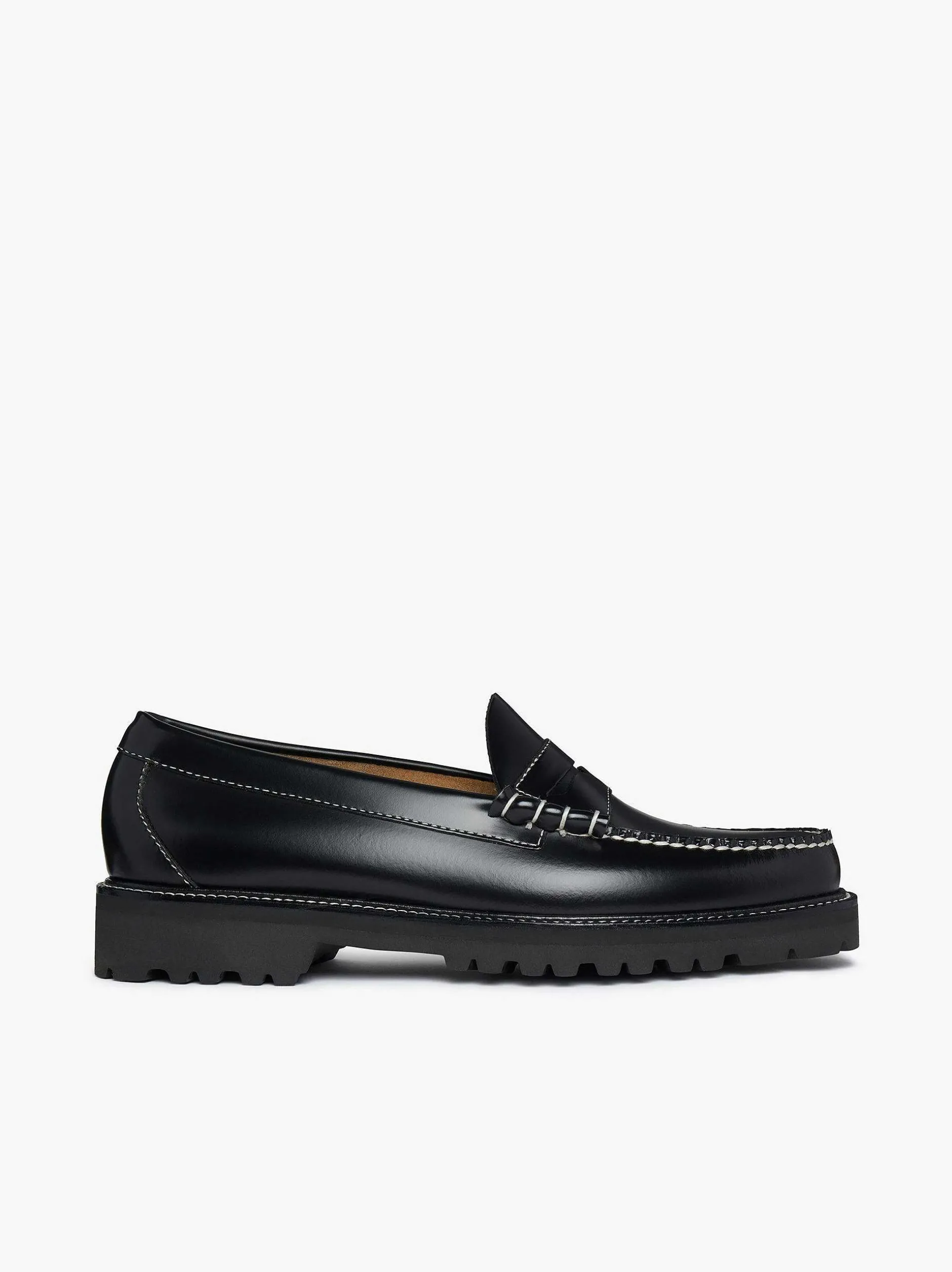 Outlet G.H.BASS Weejuns 90S Larson Penny Loafers Black