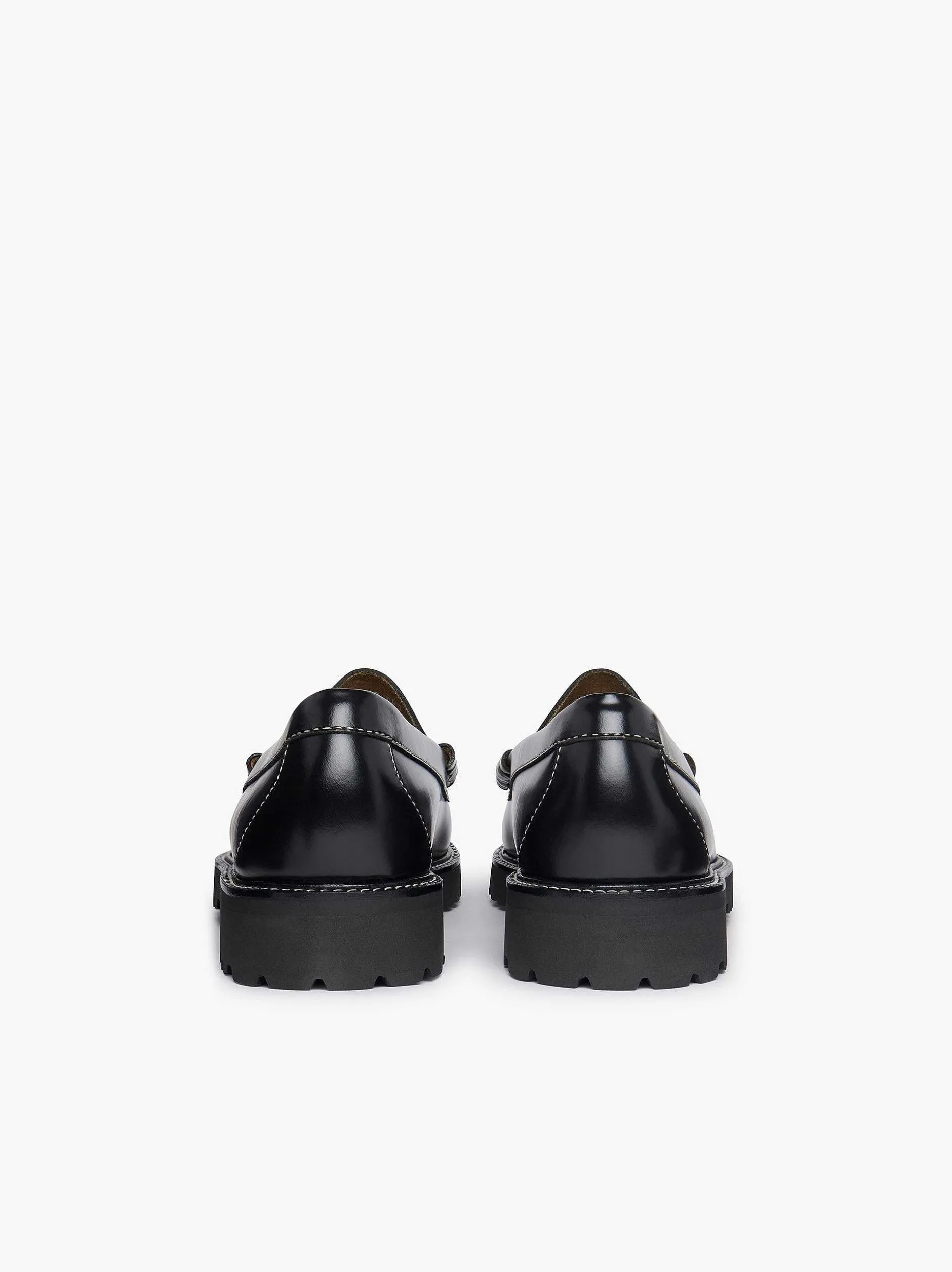 Outlet G.H.BASS Weejuns 90S Larson Penny Loafers Black