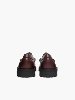 Hot G.H.BASS Weejuns 90S Larson Penny Loafers Burgundy