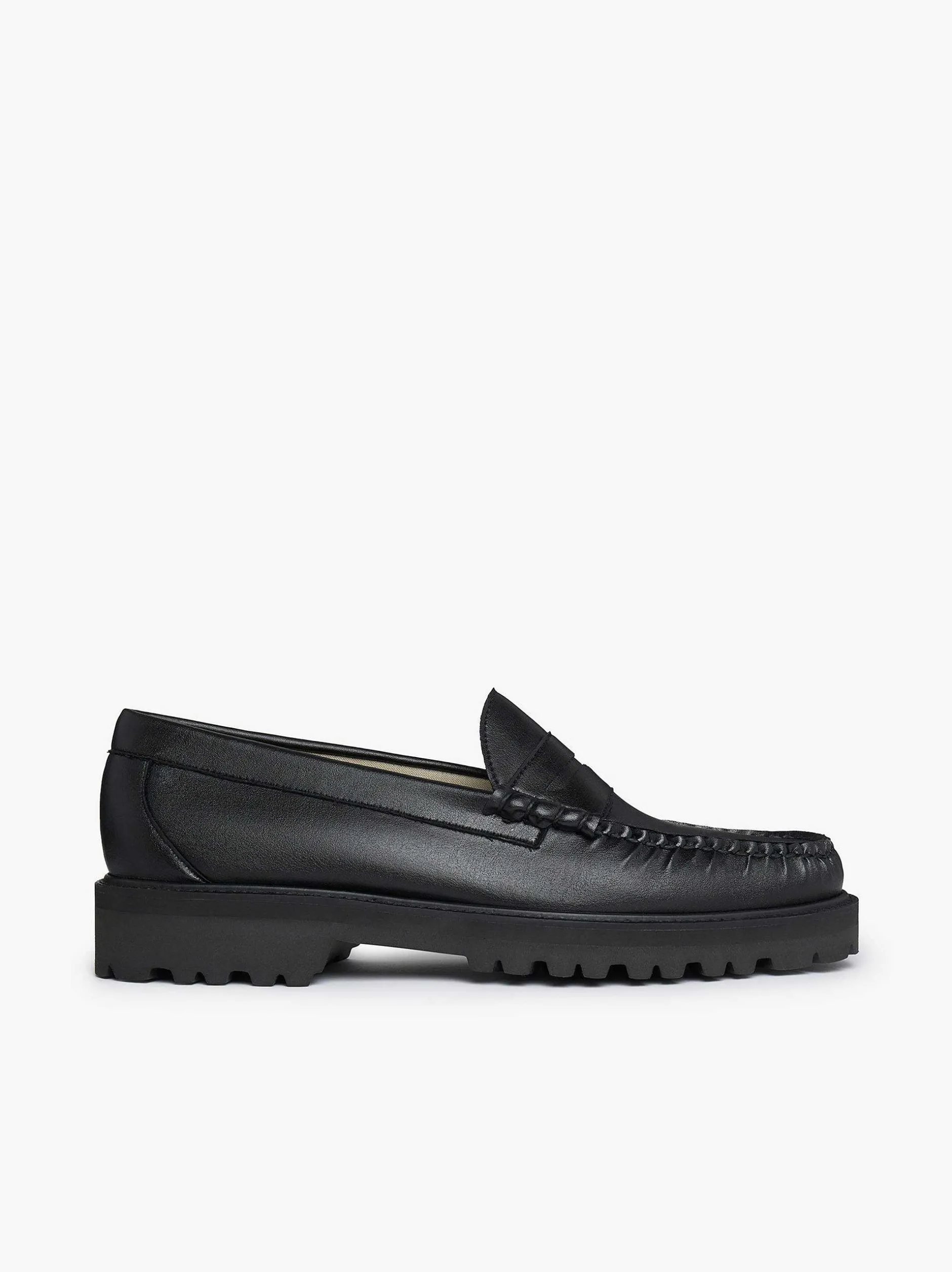 G.H.BASS Weejuns 90S Larson Penny Loafers Black