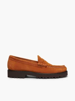Clearance G.H.BASS Weejuns 90S Larson Penny Loafers Tan
