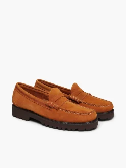 Clearance G.H.BASS Weejuns 90S Larson Penny Loafers Tan