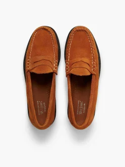 Clearance G.H.BASS Weejuns 90S Larson Penny Loafers Tan