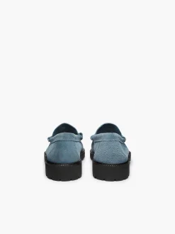 Best G.H.BASS Weejuns 90S Larson Penny Loafers Slate Blue