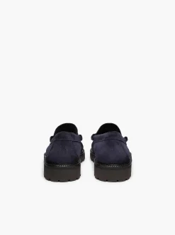 Clearance G.H.BASS Weejuns 90S Larson Penny Loafers Navy