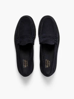 Clearance G.H.BASS Weejuns 90S Larson Penny Loafers Navy