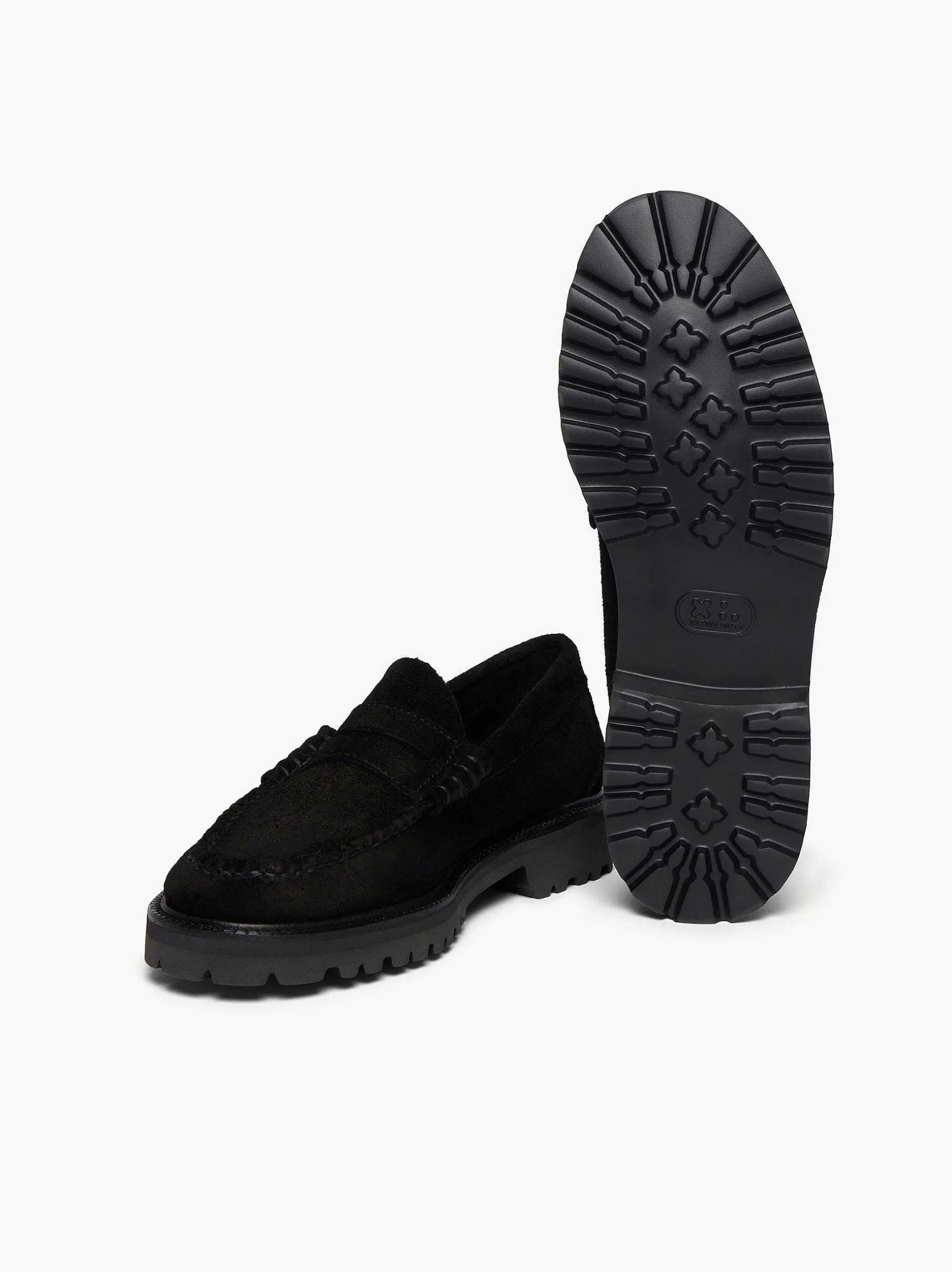 Hot G.H.BASS Weejuns 90S Larson Penny Loafers Black