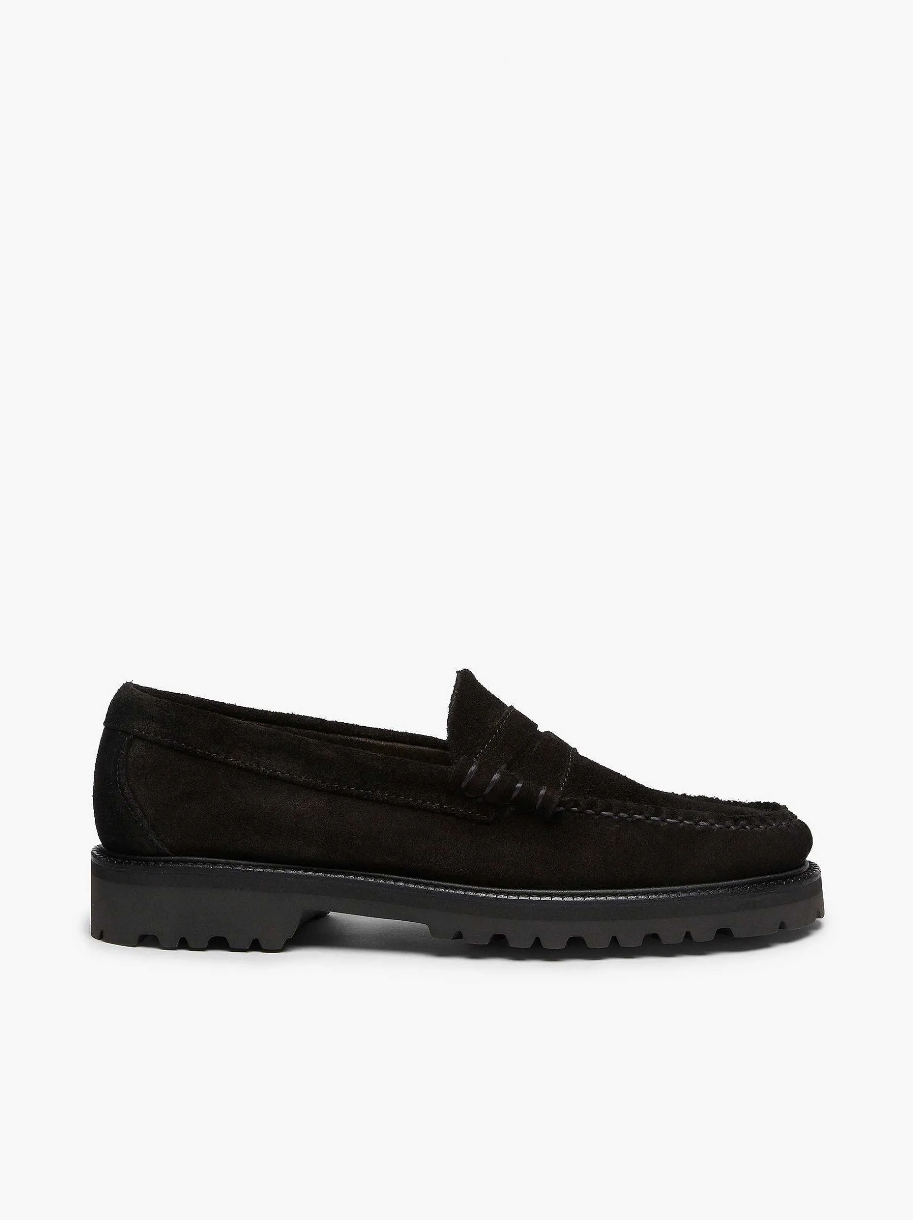 Hot G.H.BASS Weejuns 90S Larson Penny Loafers Black