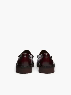 Clearance G.H.BASS Weejuns 90S Larson Penny Loafers Wine