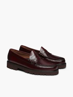 Clearance G.H.BASS Weejuns 90S Larson Penny Loafers Wine