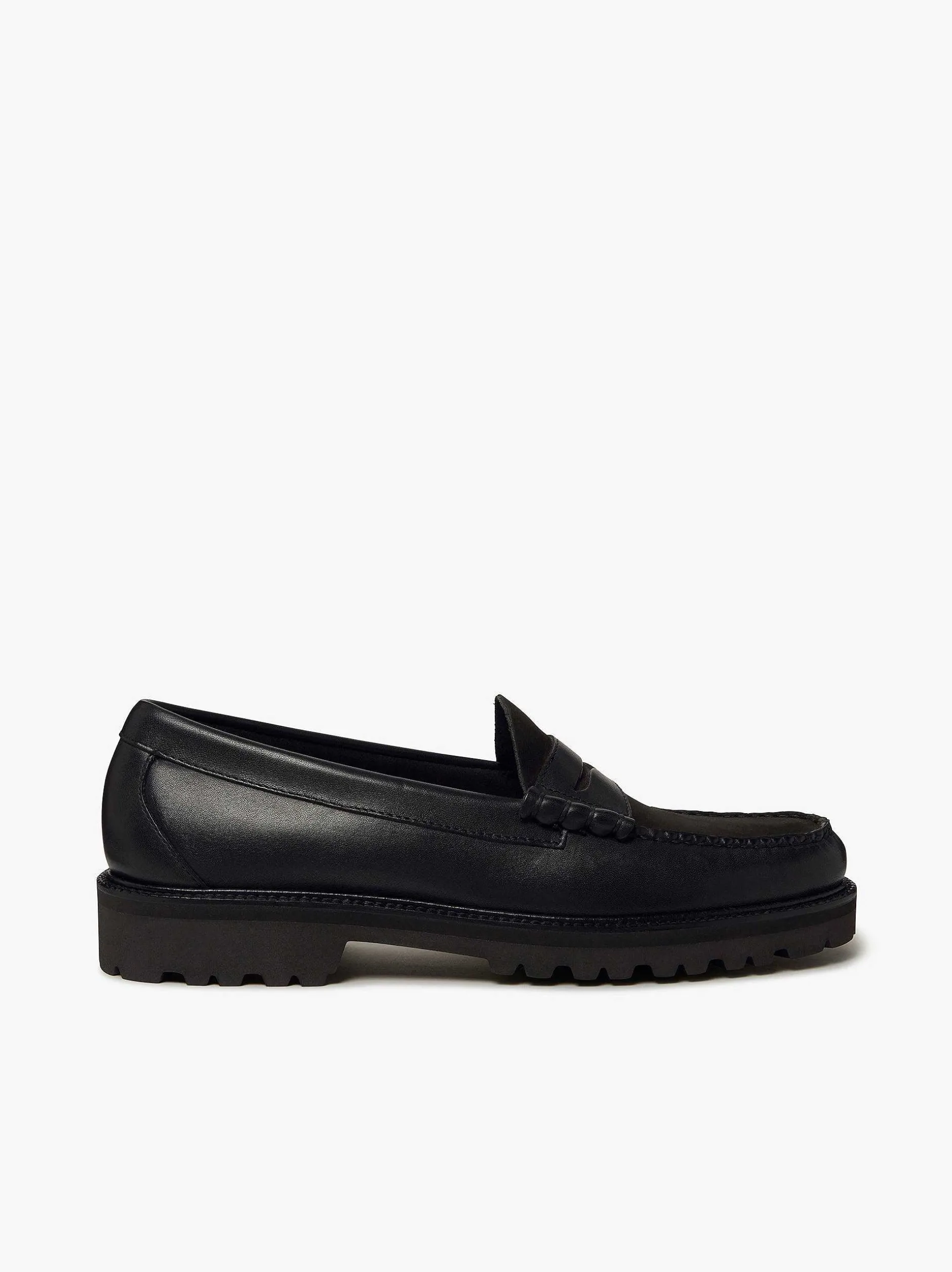 Discount G.H.BASS Weejuns 90S Larson Penny Loafers Black
