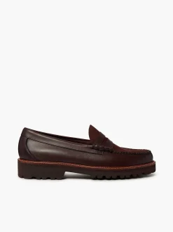Hot G.H.BASS Weejuns 90S Larson Penny Loafers Chocolate