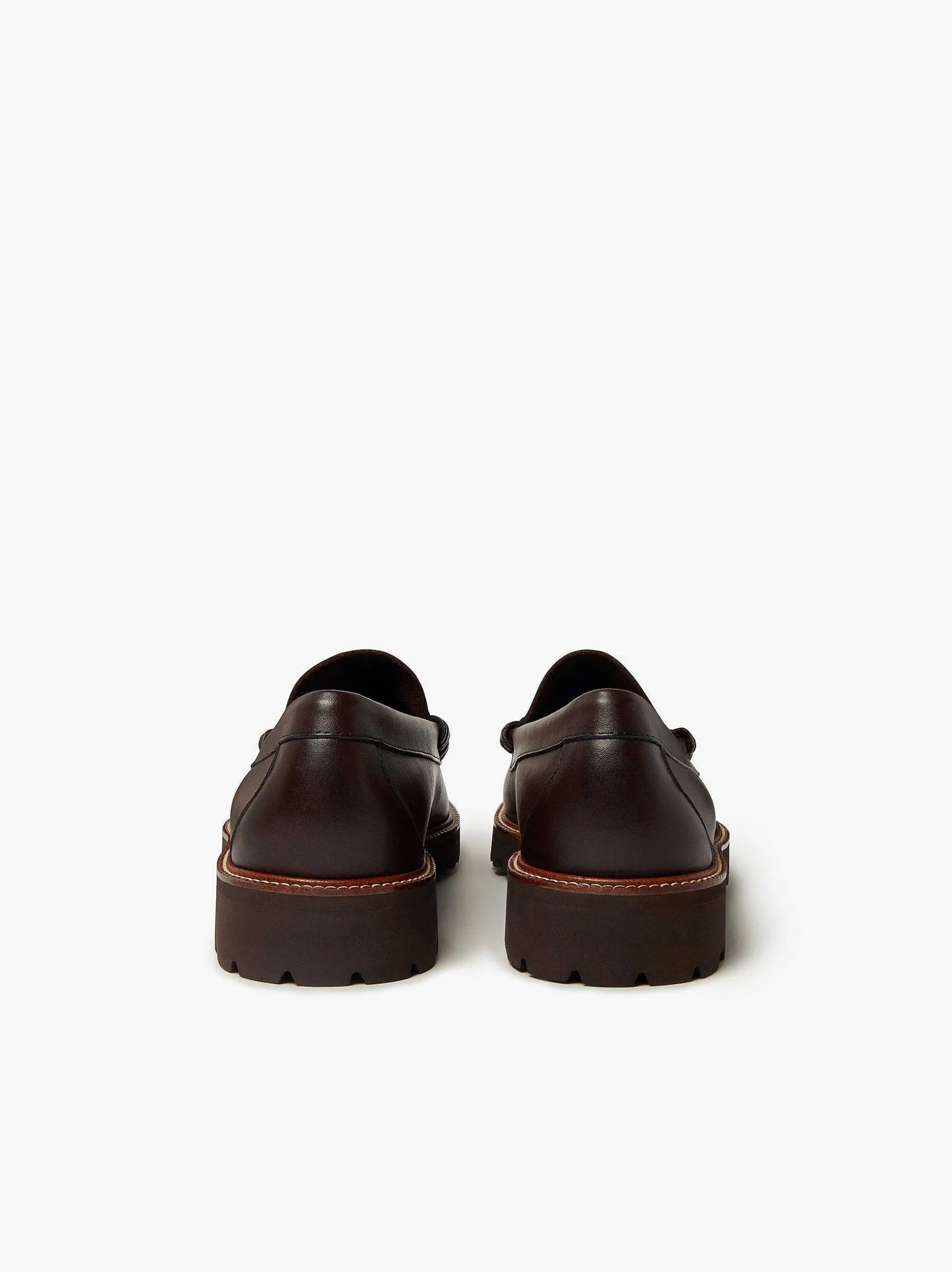 Hot G.H.BASS Weejuns 90S Larson Penny Loafers Chocolate