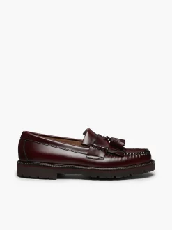 Discount G.H.BASS Weejuns 90S Layton Ii Kiltie Loafers Wine