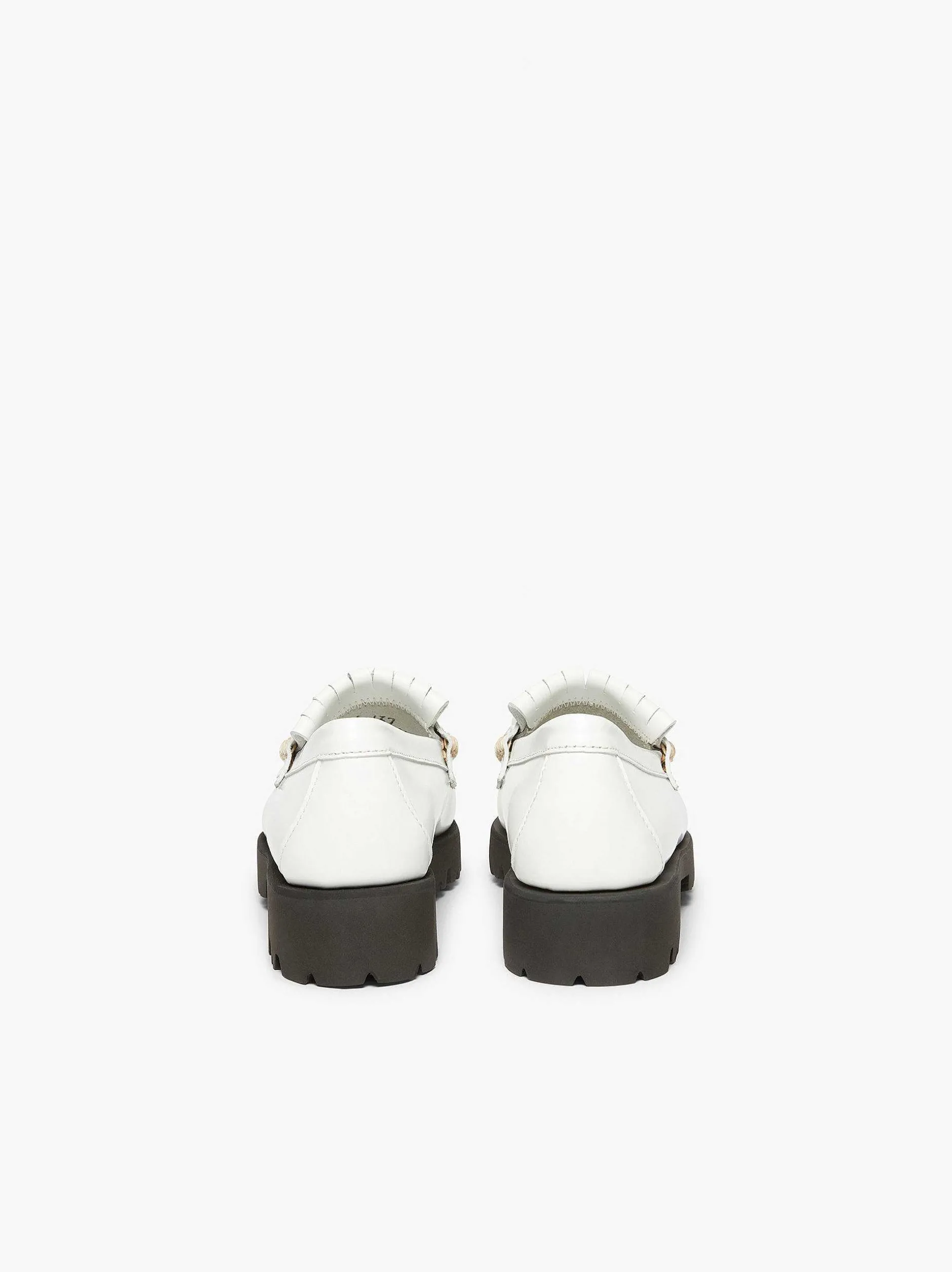 Online G.H.BASS Weejuns 90S Lianna Horsebit Kiltie Loafers White