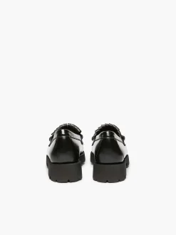 Best G.H.BASS Weejuns 90S Lianna Horsebit Kiltie Loafers Black