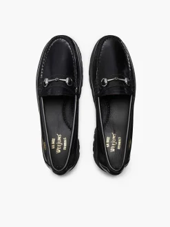 Best G.H.BASS Weejuns 90S Lianna Horsebit Loafers Black