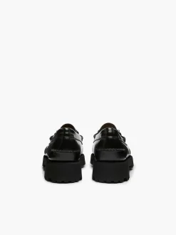 Outlet G.H.BASS Weejuns 90S Lianna Horsebit Loafers Black