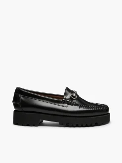 Outlet G.H.BASS Weejuns 90S Lianna Horsebit Loafers Black