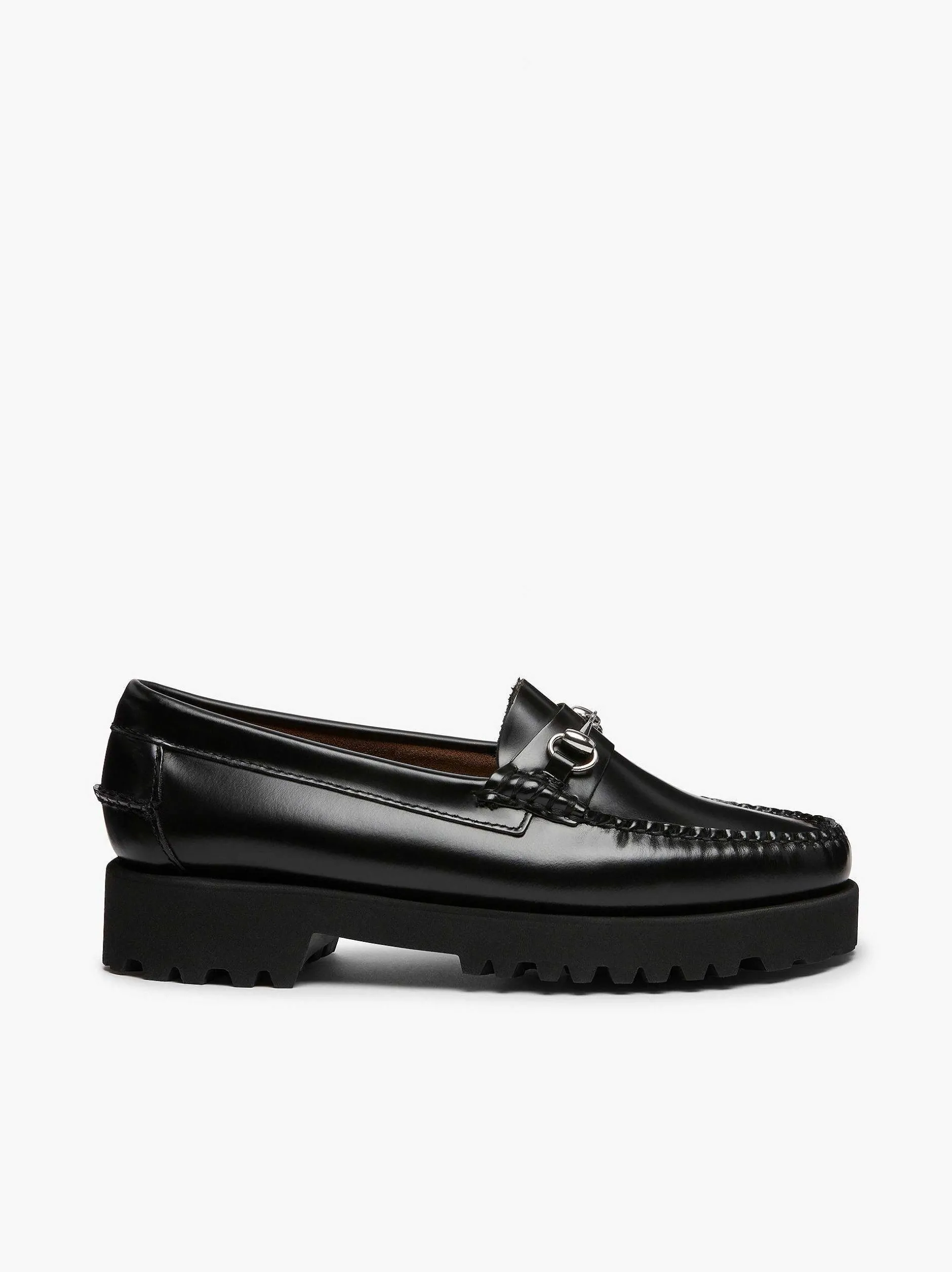 Outlet G.H.BASS Weejuns 90S Lianna Horsebit Loafers Black