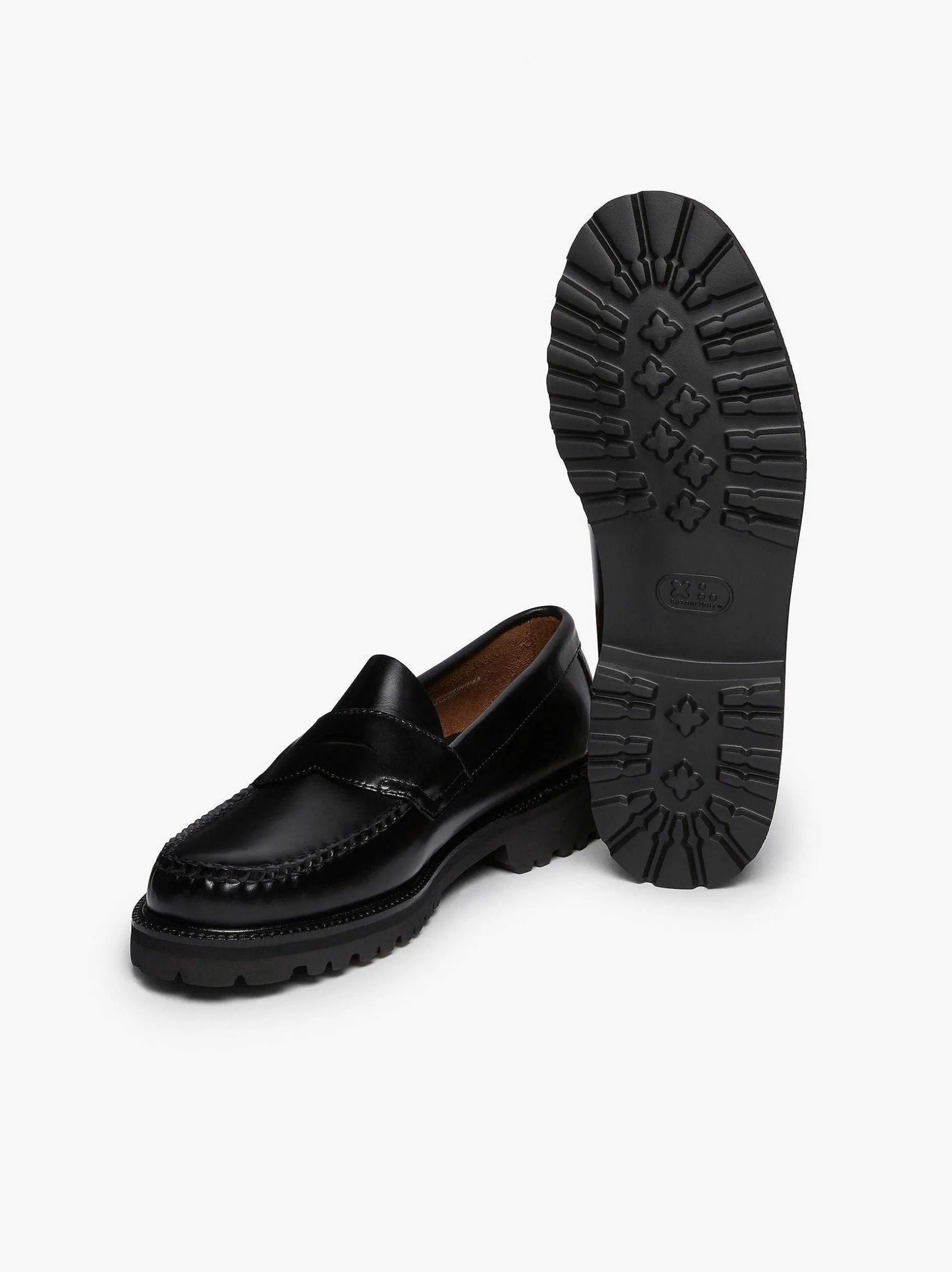 Outlet G.H.BASS Weejuns 90S Logan Penny Loafers Black
