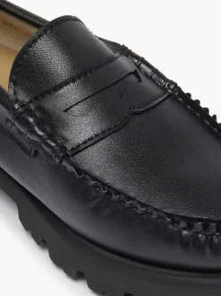 Clearance G.H.BASS Weejuns 90S Penny Loafers Black