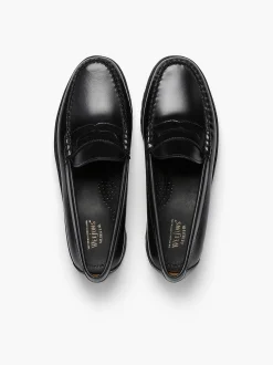New G.H.BASS Weejuns 90S Penny Loafers Black