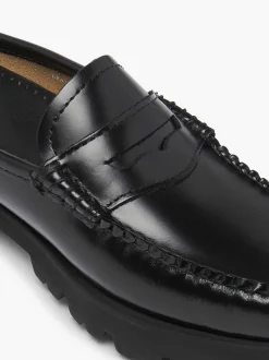Best G.H.BASS Weejuns 90S Penny Slides Black