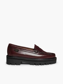 Best G.H.BASS Weejuns Super Lug Penny Loafers Wine