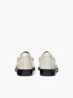 Best G.H.BASS Weejuns Whitney Penny Loafers White Croc
